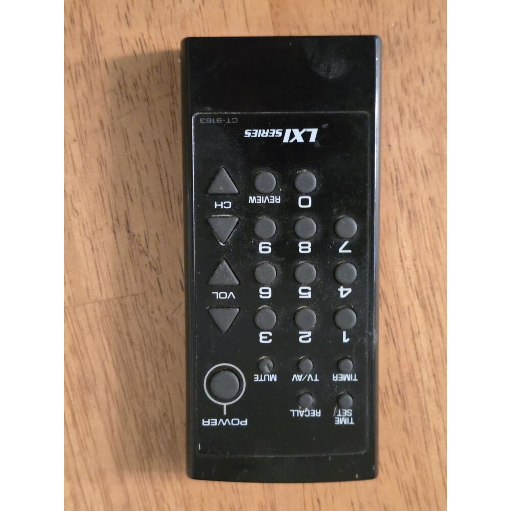 Vintage Sears LXI Series Remote Control CT-9163 TV AV Audio - Made in Japan OEM
